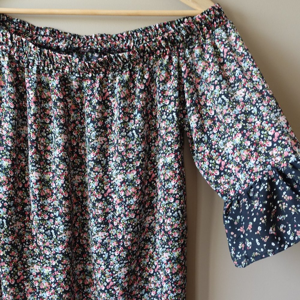 Floral Off Shoulder Top